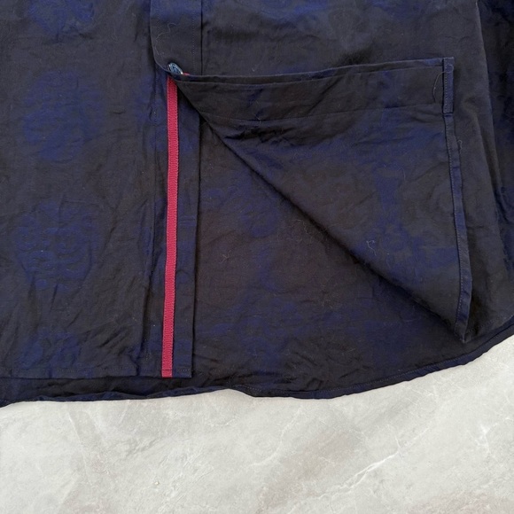 Men’s Bugatchi Patterned Long Sleeve Button Down Dress Shirt Classic Fit - Picture 4 of 16